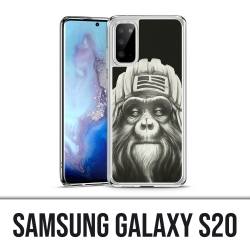 Coque Samsung Galaxy S20 - Singe Monkey Aviateur