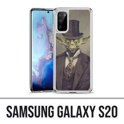 Samsung Galaxy S20 Hülle - Star Wars Vintage Yoda