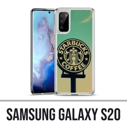 Samsung Galaxy S20 Hülle - Starbucks Vintage
