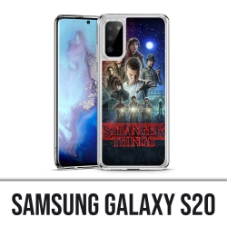 Custodia Samsung Galaxy S20 - Poster di Stranger Things