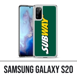 Samsung Galaxy S20 case - Subway