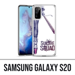 Funda Samsung Galaxy S20 - Pierna Escuadrón Suicida Harley Quinn
