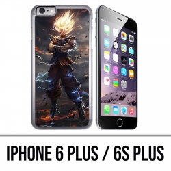 Custodia per iPhone 6 Plus / 6S Plus - Dragon Ball Super Saiyan
