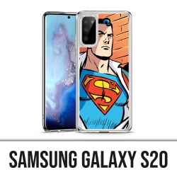 Coque Samsung Galaxy S20 - Superman Comics