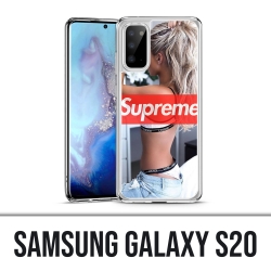 Coque Samsung Galaxy S20 - Supreme Girl Dos