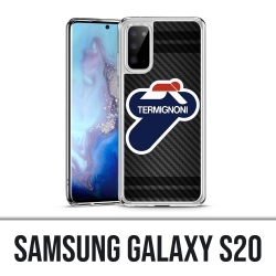 Coque Samsung Galaxy S20 - Termignoni Carbone