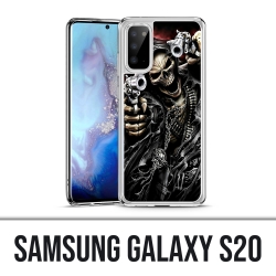 Coque Samsung Galaxy S20 - Tete Mort Pistolet