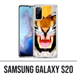 Coque Samsung Galaxy S20 - Tigre Geometrique