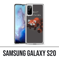 Custodia Samsung Galaxy S20 - To Do List Panda Roux