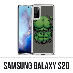 Coque Samsung Galaxy S20 - Torse Hulk