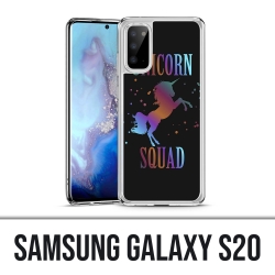 Coque Samsung Galaxy S20 - Unicorn Squad Licorne
