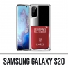 Coque Samsung Galaxy S20 - Vernis Paris Rouge