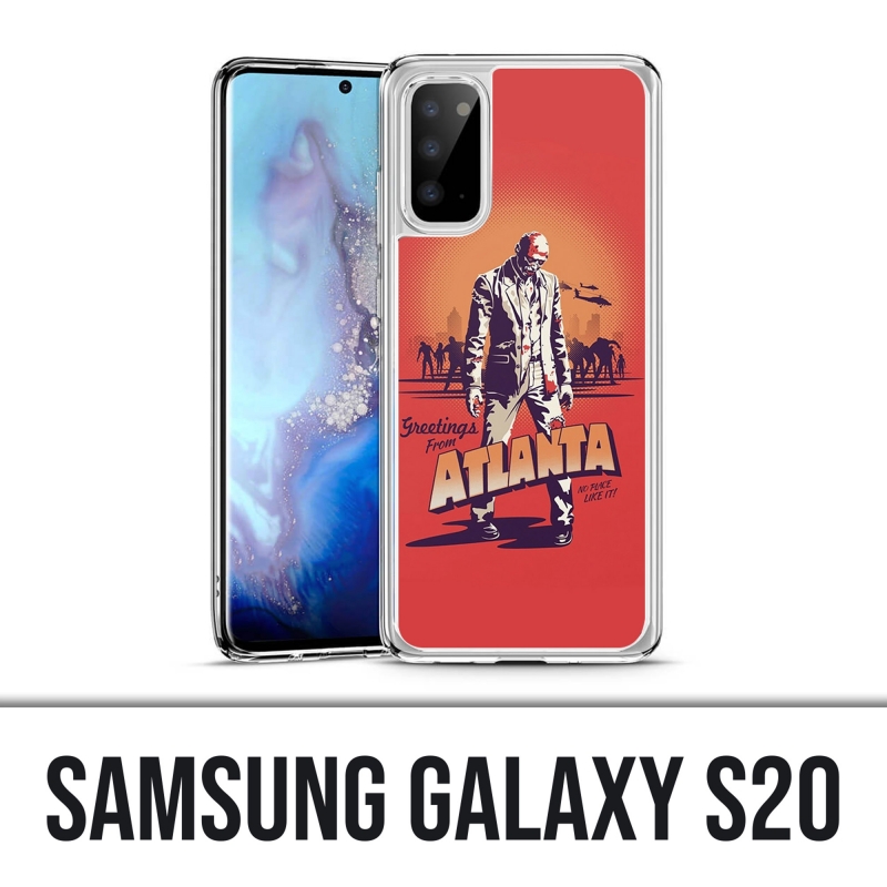 Funda Samsung Galaxy S20 - Walking Dead Greetings From Atlanta