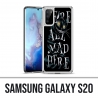 Custodia Samsung Galaxy S20 - Erano tutti matti qui Alice nel paese delle meraviglie