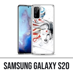 Samsung Galaxy S20 case - Wonder Woman Art
