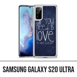 Funda Samsung Galaxy S20 Ultra: todo lo que necesitas es chocolate