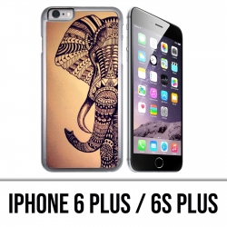IPhone 6 Plus / 6S Plus Case - Vintage Aztec Elephant