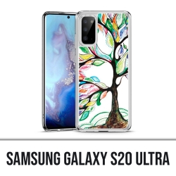 Samsung Galaxy S20 Ultra Hülle - Mehrfarbiger Baum