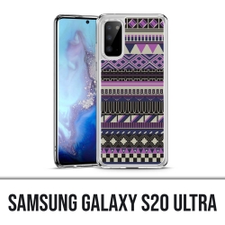 Custodia Samsung Galaxy S20 Ultra - Viola Azteque