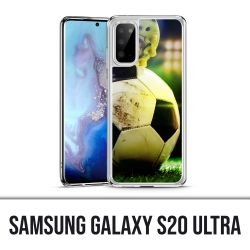 Coque Samsung Galaxy S20 Ultra - Ballon Football Pied