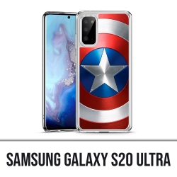 Funda Samsung Galaxy S20 Ultra - Escudo de los Vengadores del Capitán América