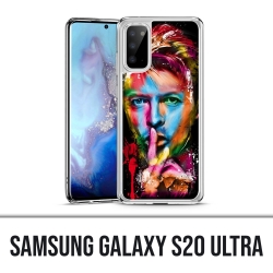 Samsung Galaxy S20 Ultra Hülle - Mehrfarbiger Bowie