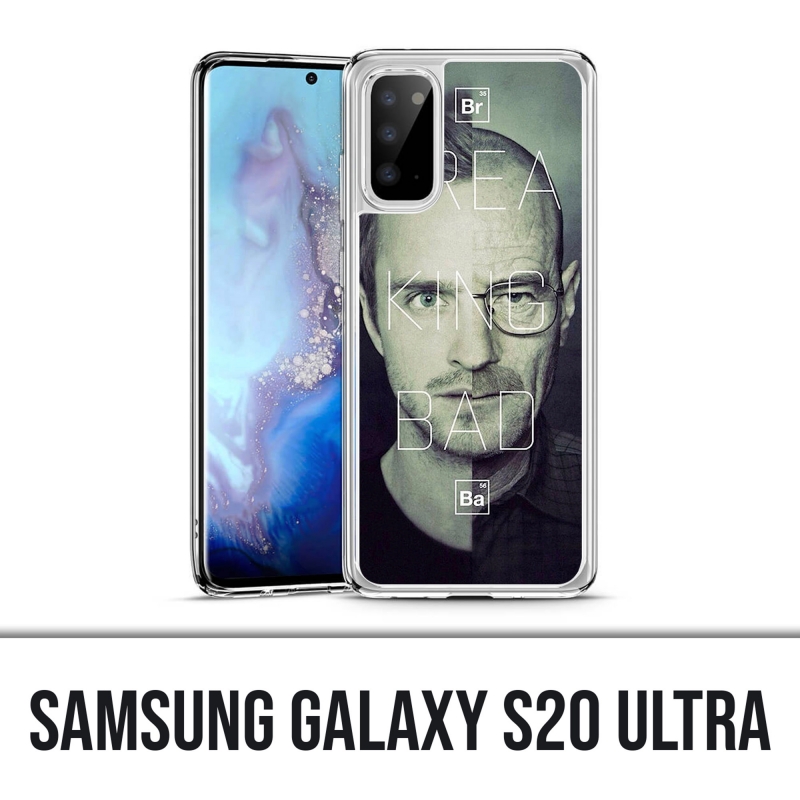 Coque Samsung Galaxy S20 Ultra - Breaking Bad Visages