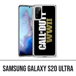 Custodia Samsung Galaxy S20 Ultra - Logo Call Of Duty Ww2
