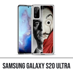 Coque Samsung Galaxy S20 Ultra - Casa De Papel Berlin Masque Split