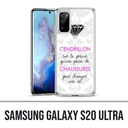 Samsung Galaxy S20 Ultra Case - Cinderella Quote