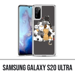 Funda Ultra para Samsung Galaxy S20 - Chat Meow