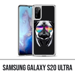 Samsung Galaxy S20 Ultra Case - Hund Mops Dj