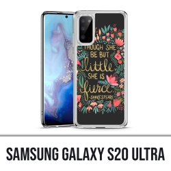 Coque Samsung Galaxy S20 Ultra - Citation Shakespeare