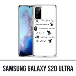 Coque Samsung Galaxy S20 Ultra - Citations Disney