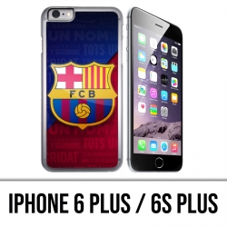 Custodia per iPhone 6 Plus / 6S Plus - Logo Football Fc Barcelona