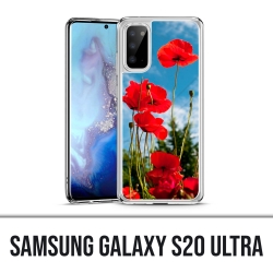 Samsung Galaxy S20 Ultra Hülle - Mohn 1