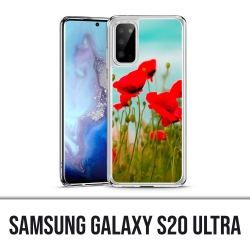 Samsung Galaxy S20 Ultra Hülle - Mohn 2