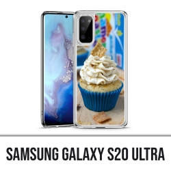 Custodia Samsung Galaxy S20 Ultra - Cupcake blu