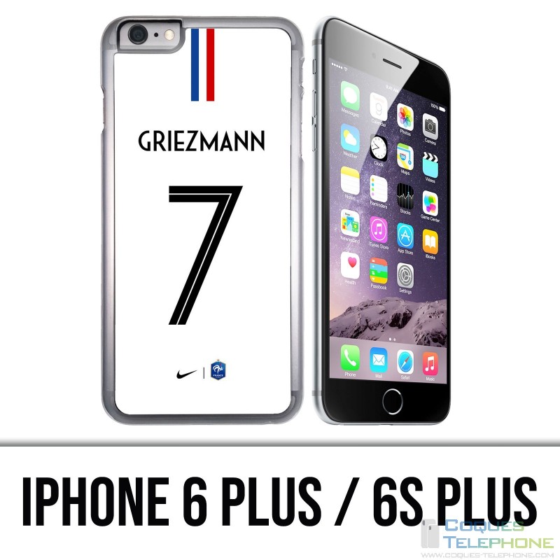 Coque iPhone 6 PLUS / 6S PLUS - Football France Maillot Griezmann