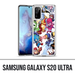Coque Samsung Galaxy S20 Ultra - Cute Marvel Heroes