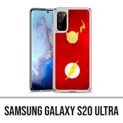 Custodia Samsung Galaxy S20 Ultra - Dc Comics Flash Art Design