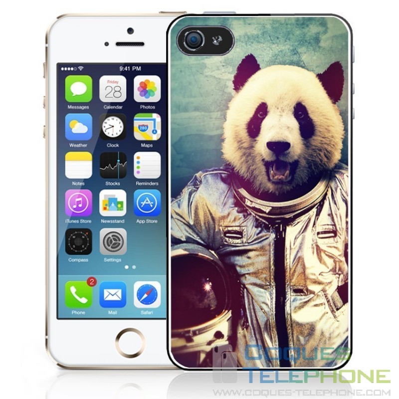 Custodia per telefono Animal Astronaut - Panda