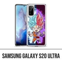 Coque Samsung Galaxy S20 Ultra - Dragon Ball Black Goku Cartoon