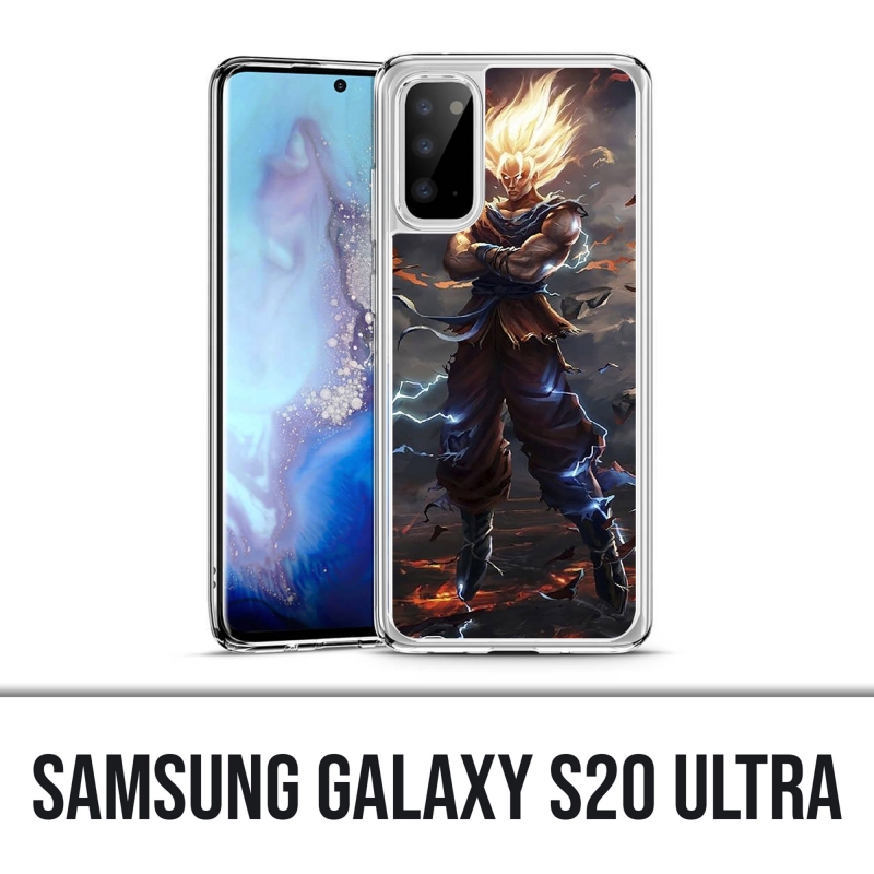 Coque Samsung Galaxy S20 Ultra - Dragon Ball Super Saiyan