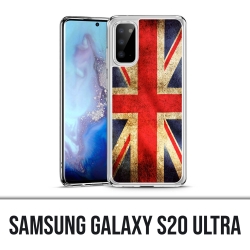 Custodia Samsung Galaxy S20 Ultra - Bandiera britannica vintage
