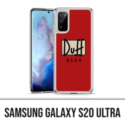 Samsung Galaxy S20 Ultra case - Duff Beer