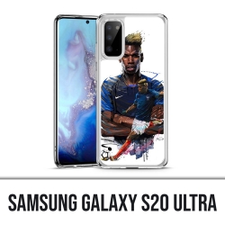 Samsung Galaxy S20 Ultra Case - Fußball Frankreich Pogba Design