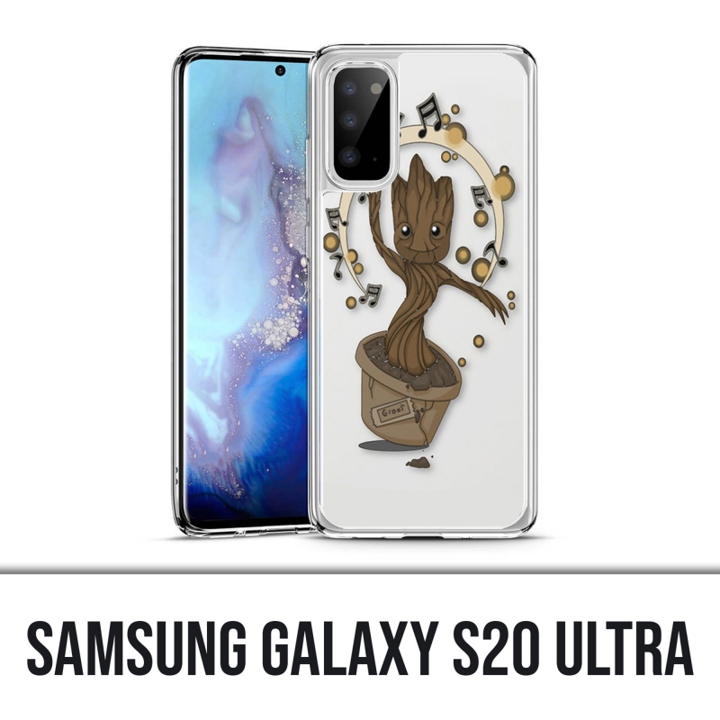 Funda Samsung Galaxy S20 Ultra - Guardianes de la galaxia Dancing Groot