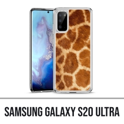 Coque Samsung Galaxy S20 Ultra - Girafe Fourrure