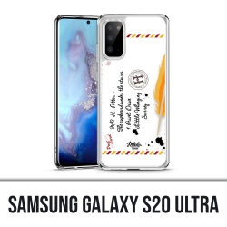 Coque Samsung Galaxy S20 Ultra - Harry Potter Lettre Poudlard